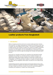 Leather products from Bangladesh