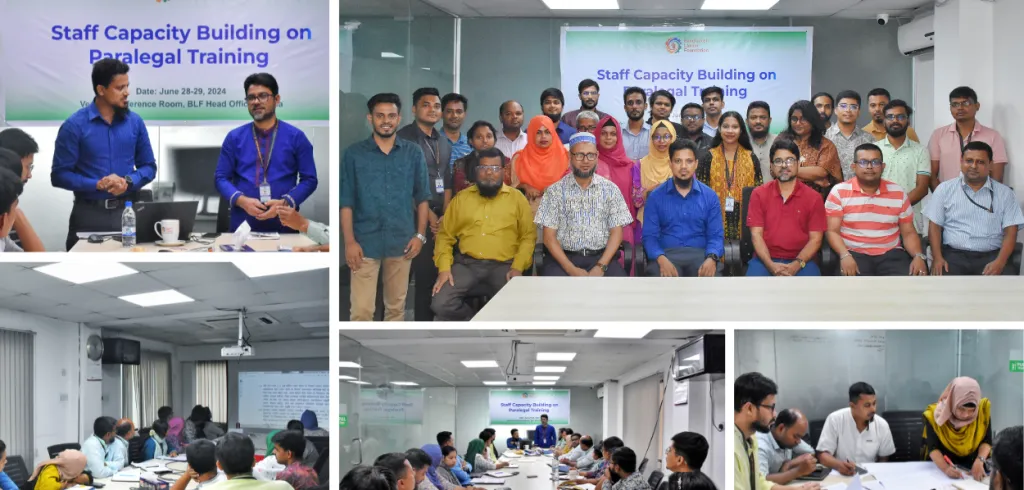 Staff Capacity Building Training on “Bangladesh Labour Laws and Rules”