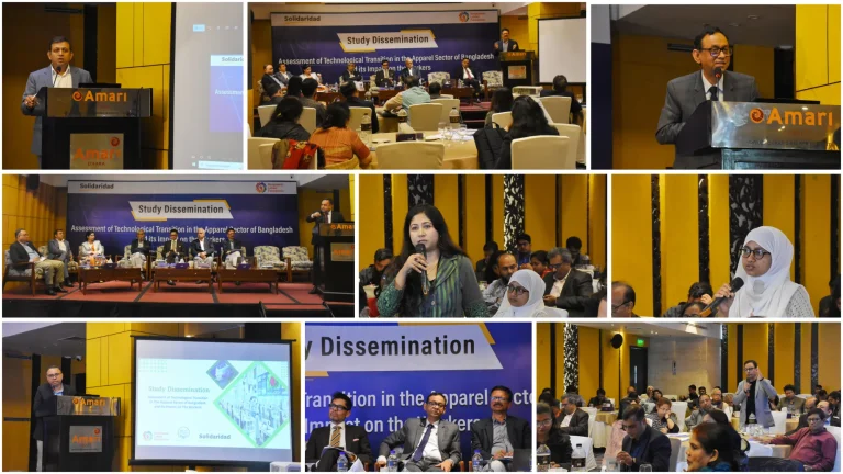 Study Dissemination by BLF, Solidaridad South Asia & BracU