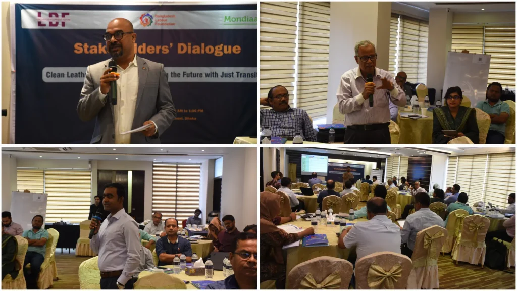 Stakeholders’ dialogue on Clean Leather, Green Industry